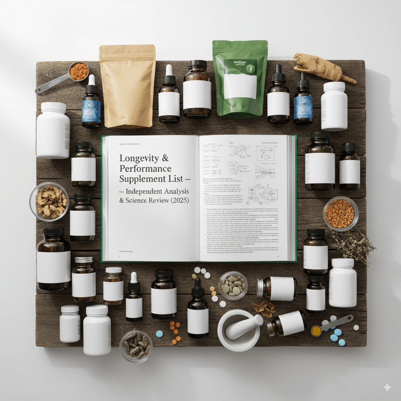 Longevity and performance supplements